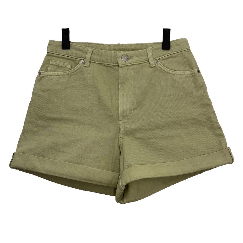 Monki green shorts size M